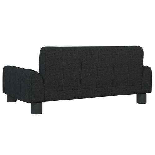 Hundeseng 70x45x30 cm stof sort