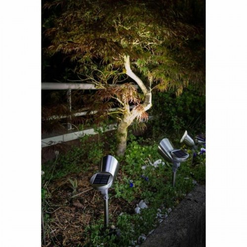 Solcellelampe spot Galix - 30 lm - rustfrit stål