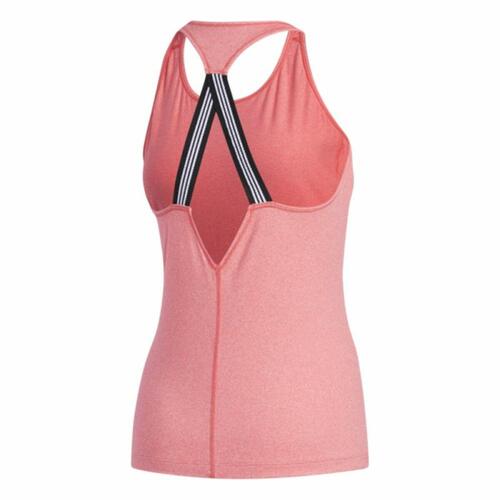 T-shirt til Damer uden Ærmer Adidas 3 Stripes Tank Pink S