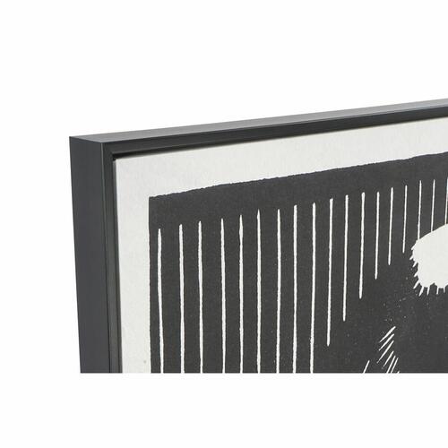 Maleri 83 x 4,5 x 123 cm Papegøje Moderne (2 enheder)