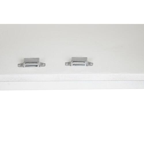 Skænk Metal Hvid Mangotræ (152 x 40 x 77 cm)