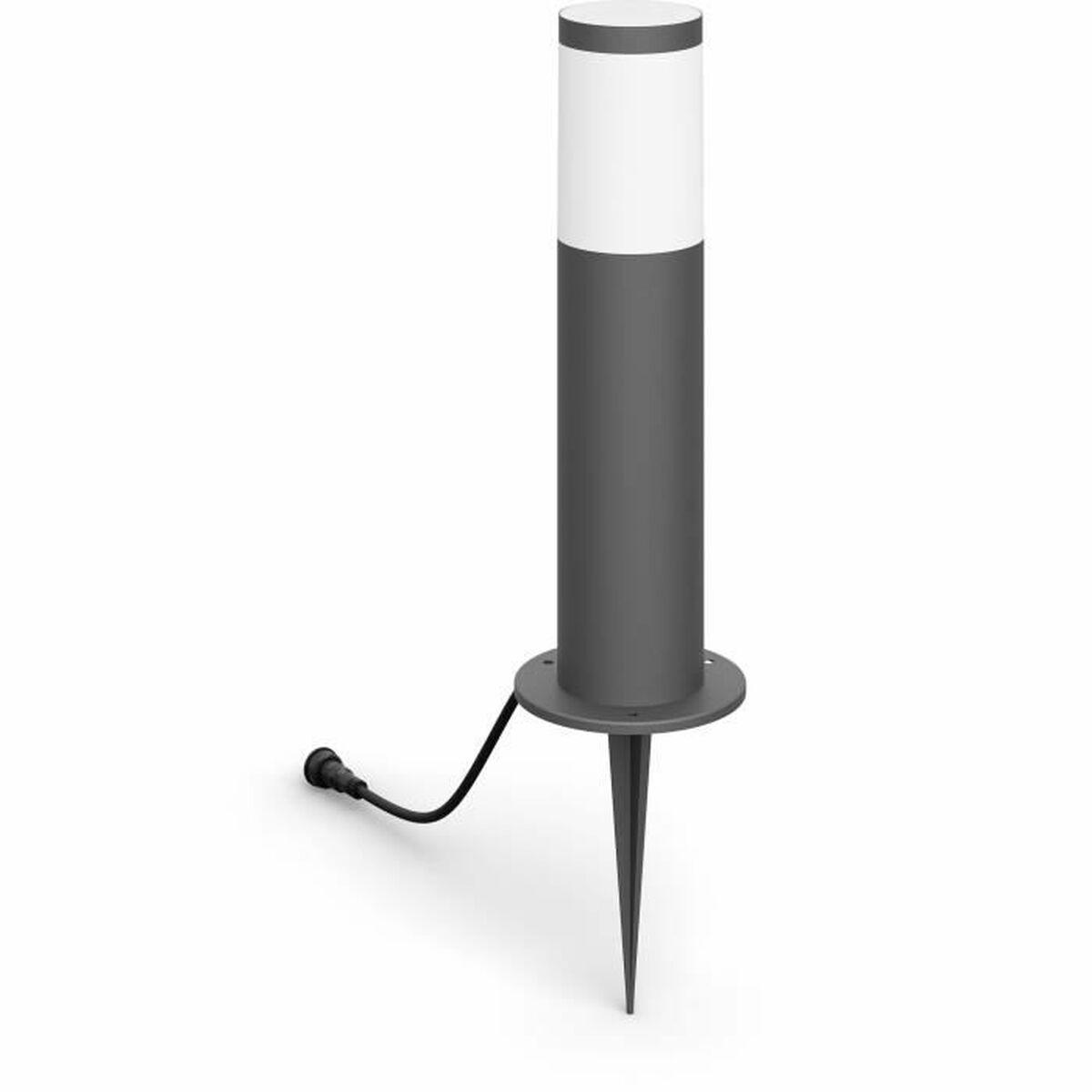 Philips udendørs lampe - grå, 12 V, varm hvid, 600 lm (1 stk.) billede