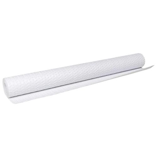 Altanafskærmning 500x80 cm polyrattan hvid