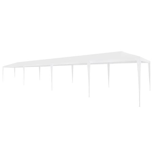Festtelt 3x12 m PE hvid