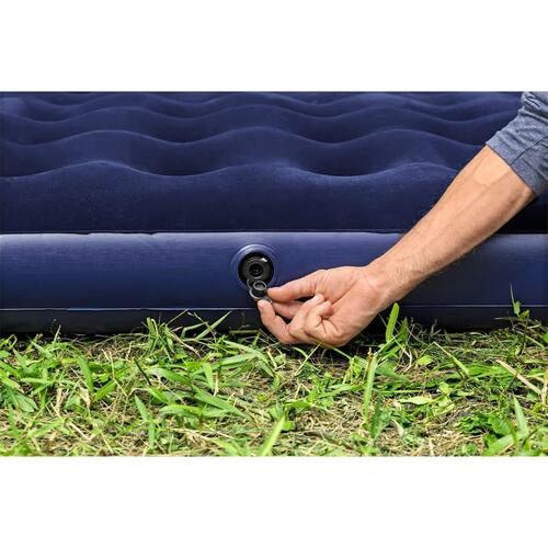 luftmadras 203x152x22 cm velourtop 67003