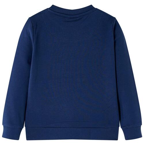 Sweatshirt til børn str. 140 marineblå