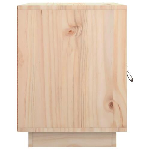 Sengeborde 2 stk. 40x34x45 cm massivt fyrretræ