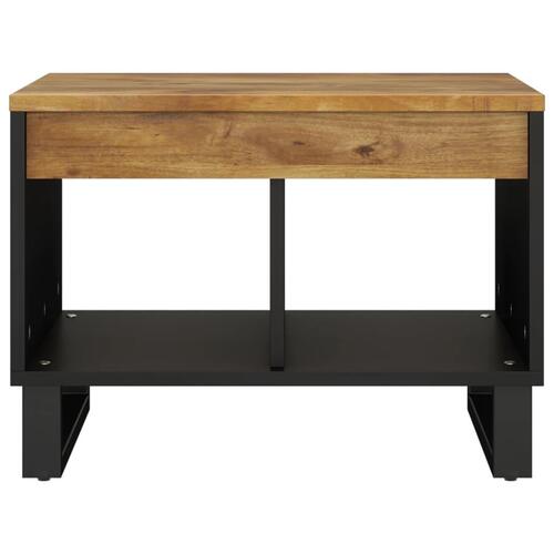 Sofabord 55x50x40 cm massivt mangotræ