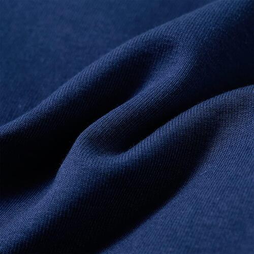 Sweatshirt til børn str. 116 marineblå