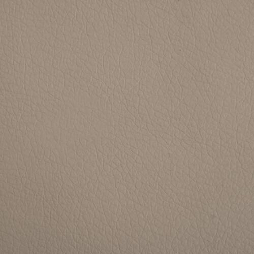 Hundeseng 90x53x30 cm kunstlæder cappuccinofarvet
