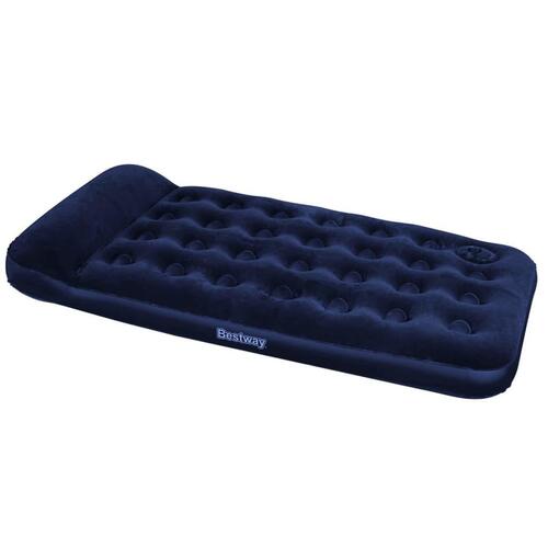luftmadras 188x99x28 cm med indbygget fodpumpe velour