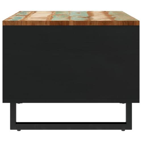 Sofabord 55x50x40 cm massivt genbrugstræ