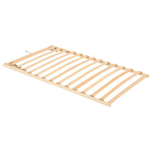 Lamelbund 13 lameller justerbar hovedende 120x200 cm