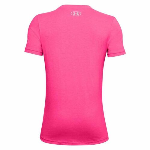 Børne Kortærmet T-shirt Under Armour UA Tech Pink 8 år