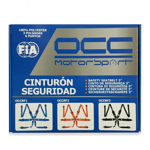 OCC Motorsport 6-punkts sikkerhedssele OCCRF4 - Gul
