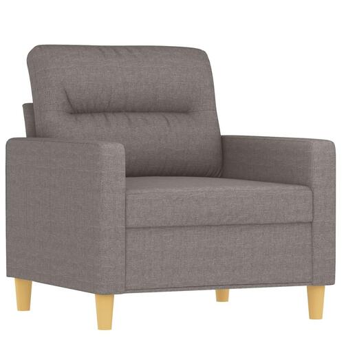 Lænestol 60 cm stof gråbrun
