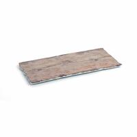 Bakke Quid A'bordo Brun Plastik 40 x 18 cm (6 enheder) (Pack 6x)