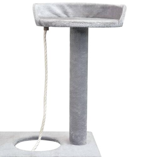 Kradsetræ til katte med sisal 150 cm grå