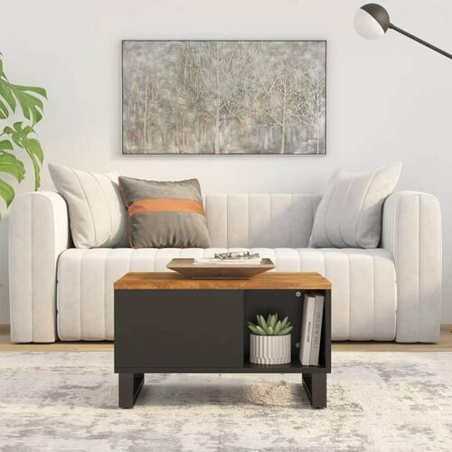 Sofabord 60x50x35 cm massivt mangotræ