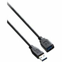 USB-kabel V7 V7E2USB3EXT-1.8M USB A Sort