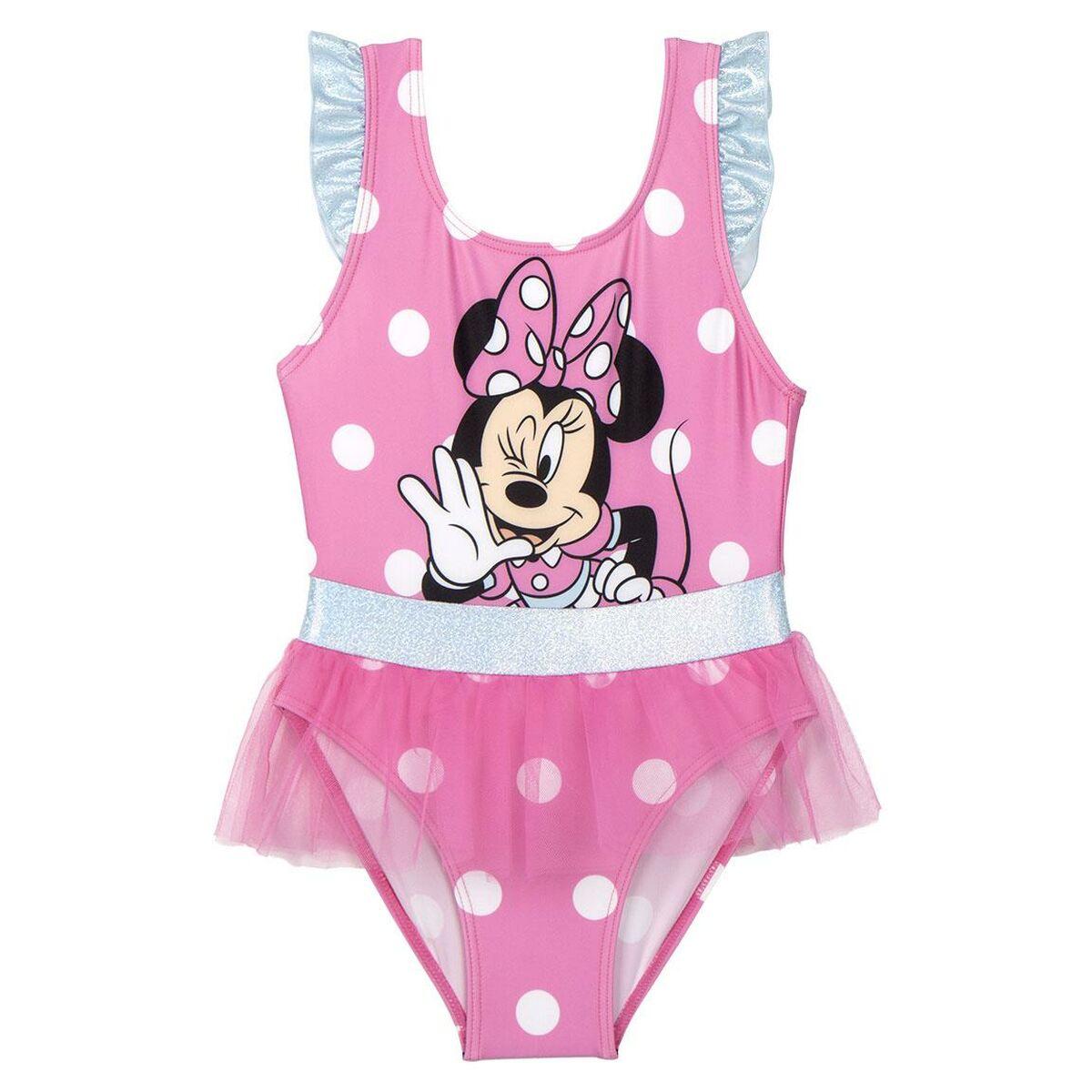 Badedragt til piger Minnie Mouse Pink 6 år