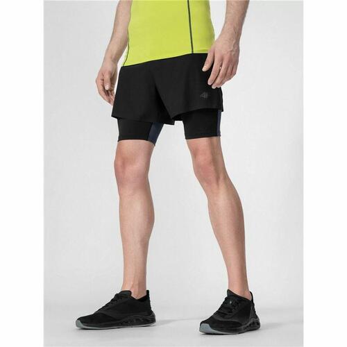 Sport shorts til mænd 4F Sort XL