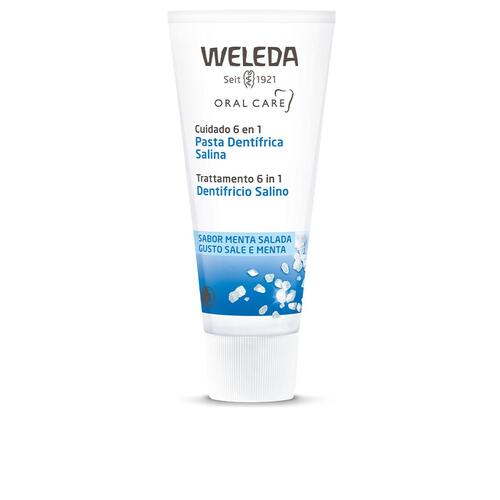 Sæt til tandhygiejne Oral Care Weleda 3935 fysiologisk saltopløsning (75 ml)