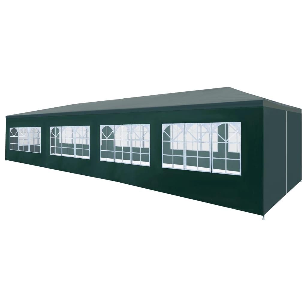 Festtelt 3 x 12 m grøn