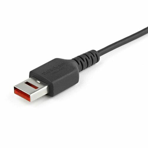 USB-kabel Startech USBSCHAU1M USB A Sort