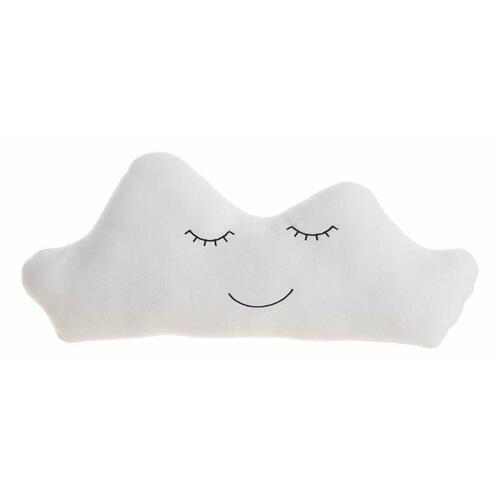 Pude Skyer 50 x 24 cm Hvid