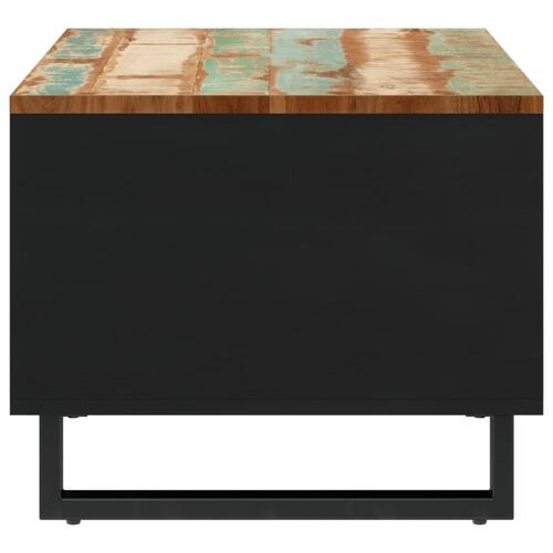 Sofabord 90x50x40 cm massivt genbrugstræ
