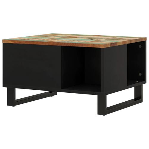 Sofabord 60x50x35 cm massivt genbrugstræ