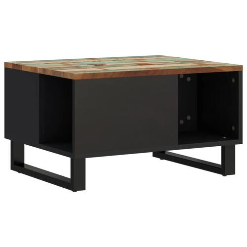 Sofabord 60x50x35 cm massivt genbrugstræ