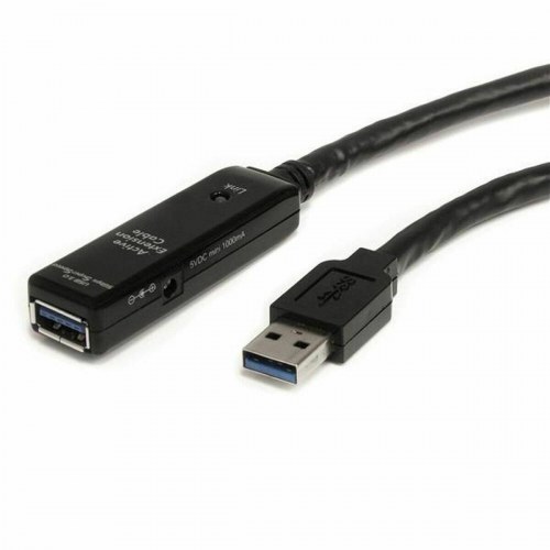 USB-kabel USB 3.0 forlænger 10 m - Startech USB A, sort