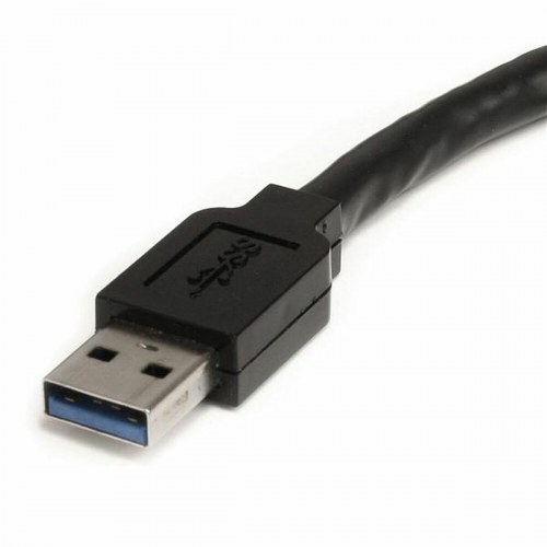 USB-kabel Startech USB 3.2 forlængerkabel 5 m - USB-A han til USB-A hun - Sort