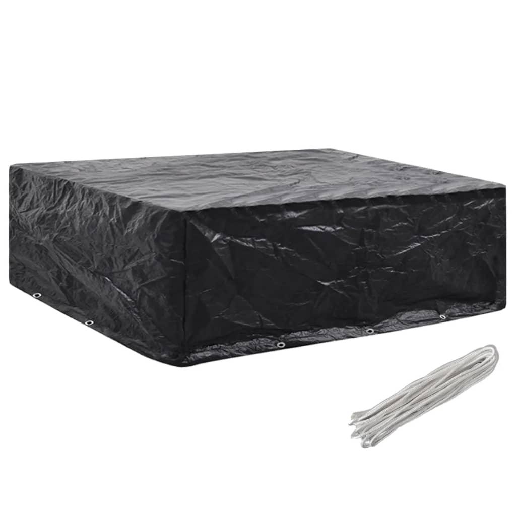 Havemøbelovertræk 8 snørehuller 250x210x90 cm