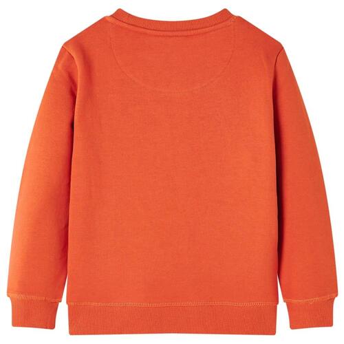 Sweatshirt til børn str. 140 orange