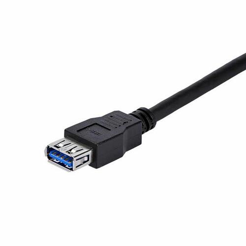 USB-kabel Startech USB3SEXT1MBK USB A Sort