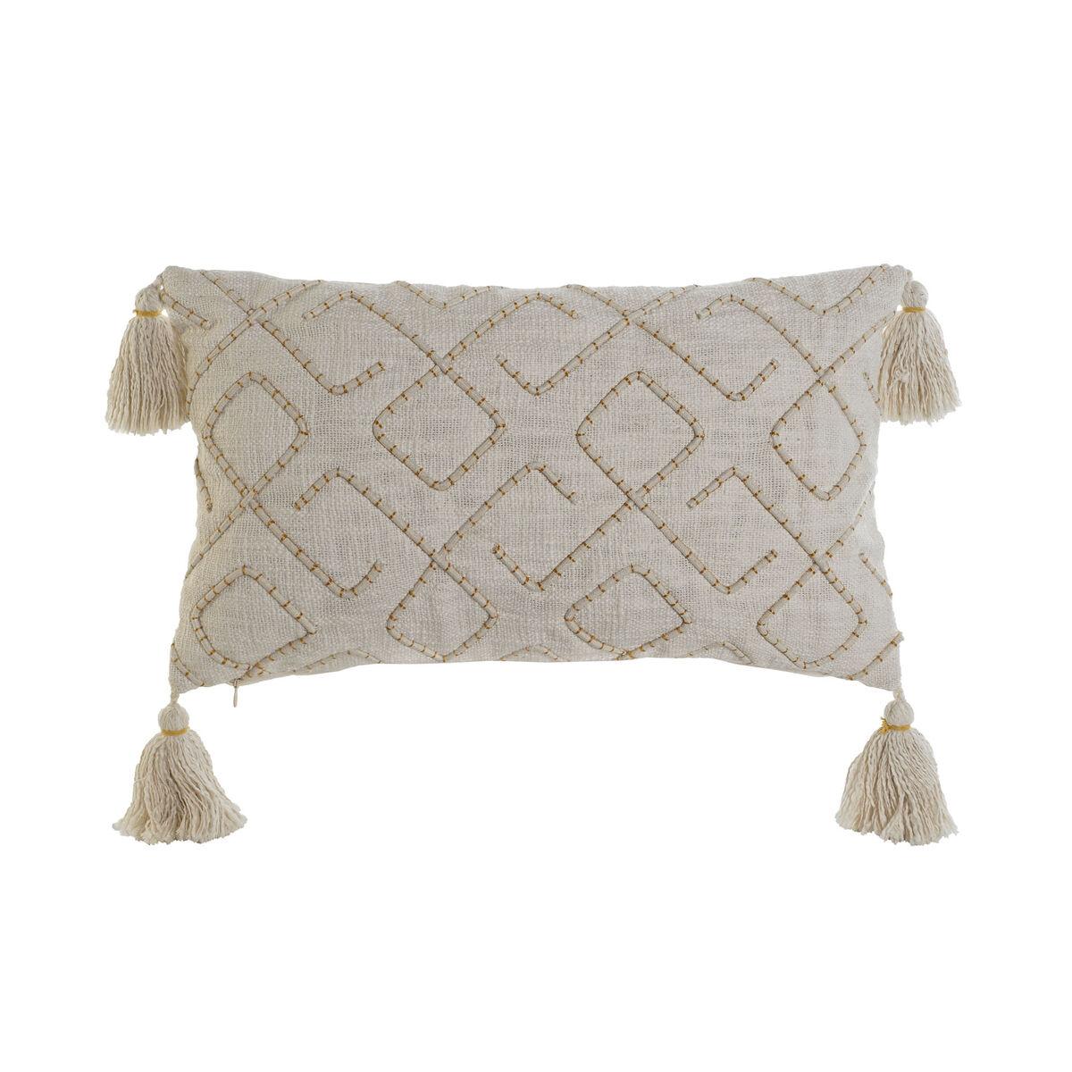 Pyntepude 50 × 15 × 30 cm - bomuld/polyester med broderi billede