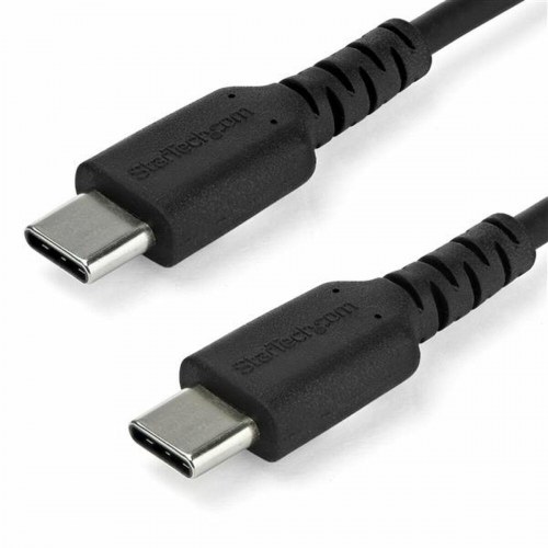 USB-C kabel Startech 2 m - USB 2.0, han-til-han, sort