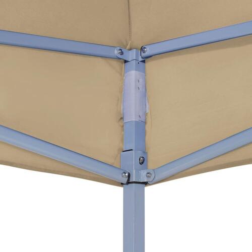 Tag til festtelt 3x3 m 270 g/m² beige