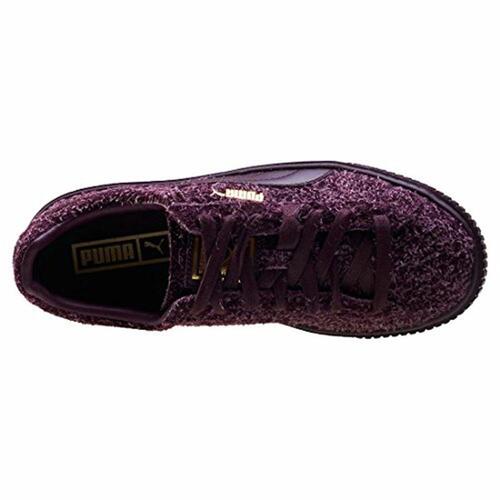 Sportssneakers til damer Puma Suede Platform Eletal Lilla 36