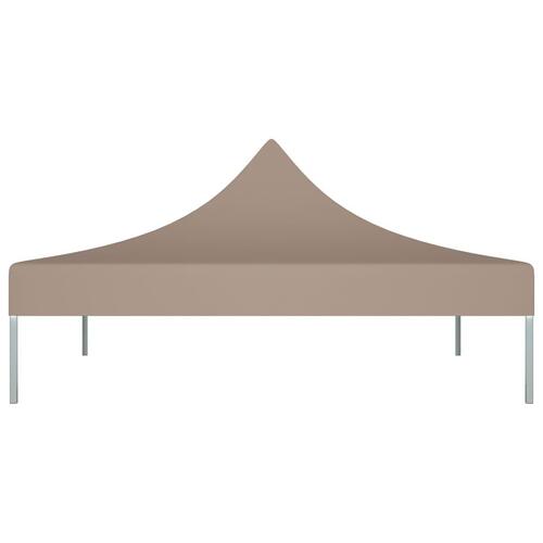 Tag til festtelt 3x3 m 270 g/m² gråbrun