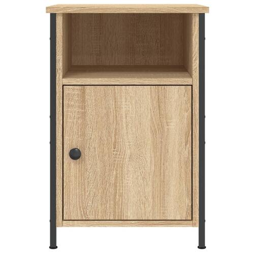 Sengebord 40x42x60 cm konstrueret træ sonoma-eg