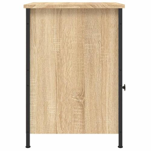 Sengebord 40x42x60 cm konstrueret træ sonoma-eg
