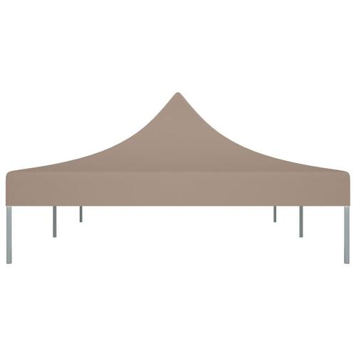Tag til festtelt 6x3 m 270 g/m² gråbrun
