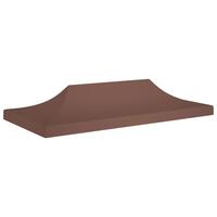 Tag til festtelt 6x3 m 270 g/m² brun