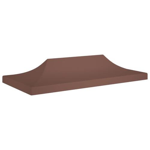 Tag til festtelt 6x3 m 270 g/m² brun