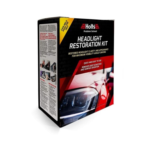 Forlygte-restaurering kit Holts - Restaurering af forlygter