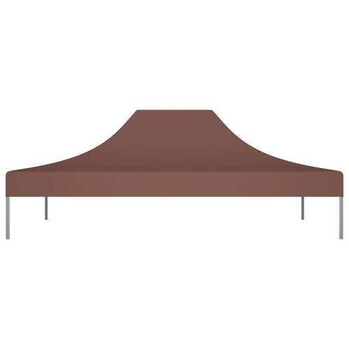Tag til festtelt 4x3 m 270 g/m² brun